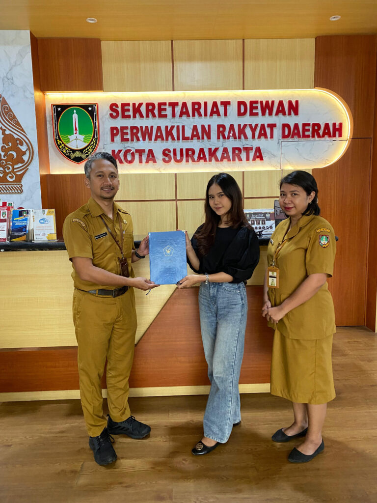 Setwan Kota Surakarta Perdana Terima Paparan Hasil Penelitian atas Standar Pelayanan Fasilitasi Penelitian