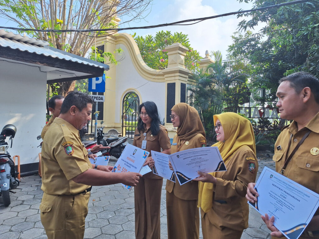 Setwan Umumkan Pegawai Berprestasi 3 Bulan Berturut-turut