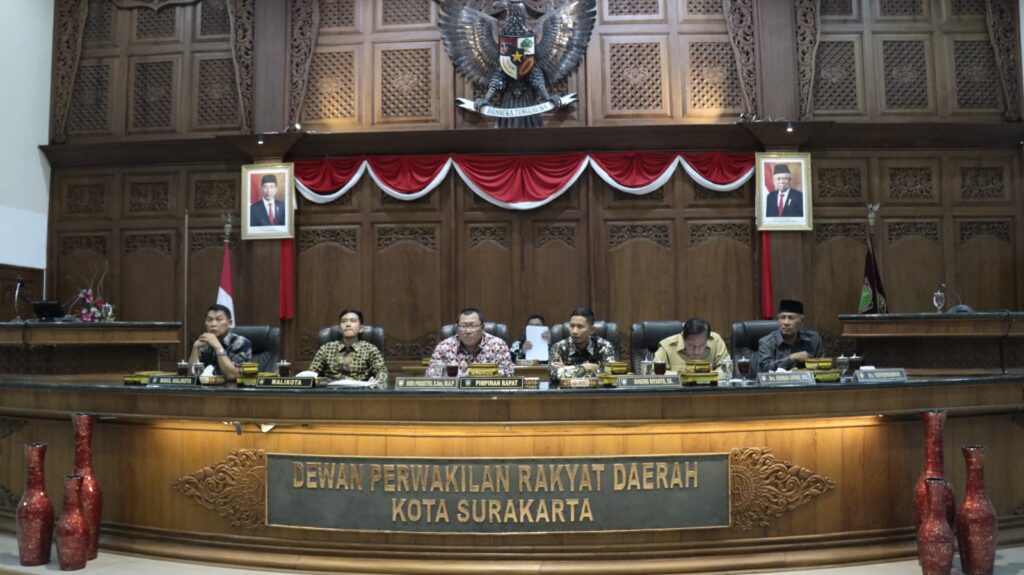DPRD Tetapkan 12 Propemperda Kota Surakarta Tahun 2024, Apa Saja ?