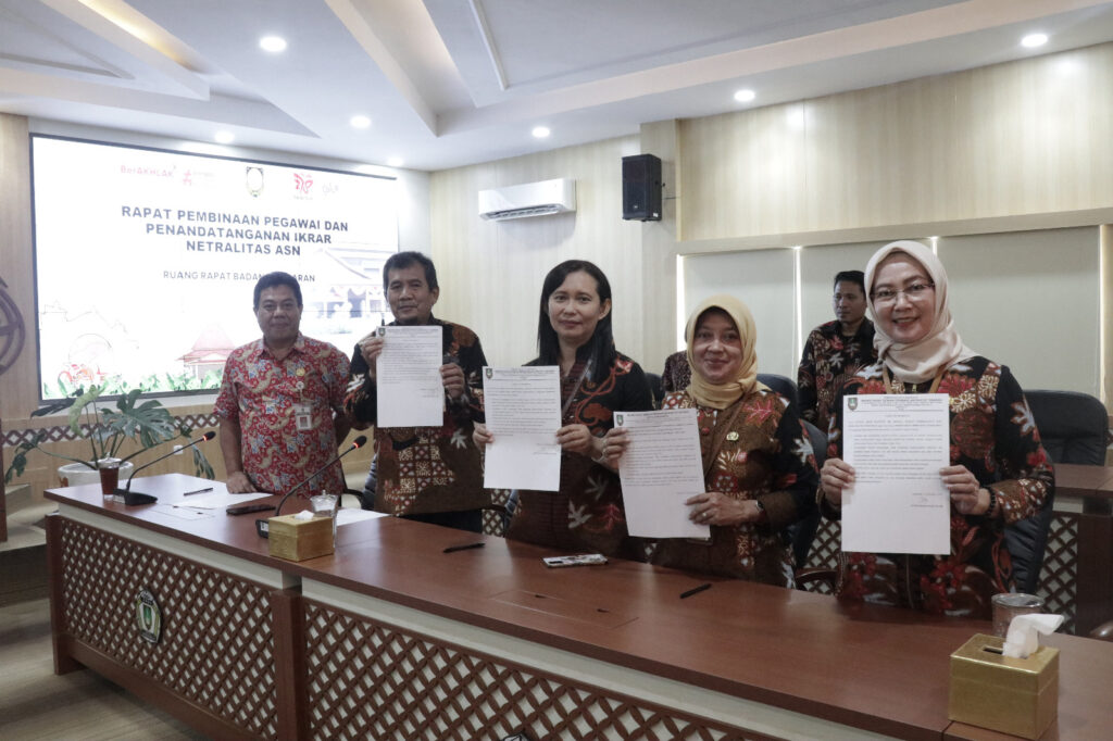 ASN Setwan Surakarta Ikrarkan Netralitas Pada Pemilu 2024