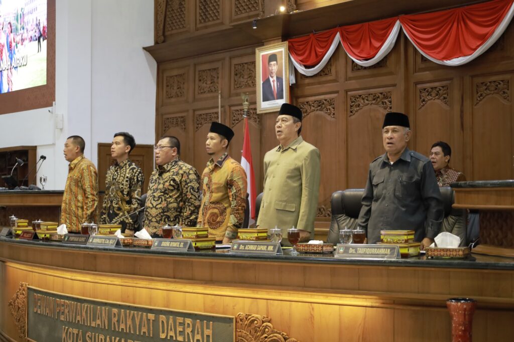 Sepanjang 2023 DPRD Surakarta Sahkan 11 Raperda, Taufiqurrahman : Trifungsi Berjalan Sesuai Renja