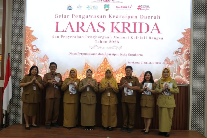 Setwan Kota Surakarta Raih Juara III LARASKRIDA 2026, Kantongi Nilai 93,17 Kategori AA